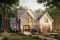 front - BASE MODEL - Bright family home plan with large upstairs primary suite, optional finished basement, garage & covered patio - Lauzon