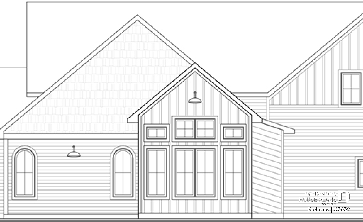 Rear view - BASE MODEL - Birchview
