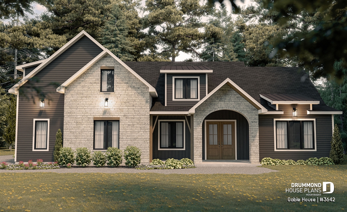 front - BASE MODEL - Gable House