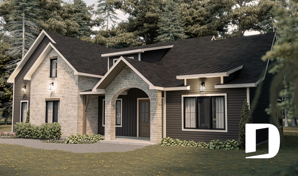 front - BASE MODEL -  - Gable House