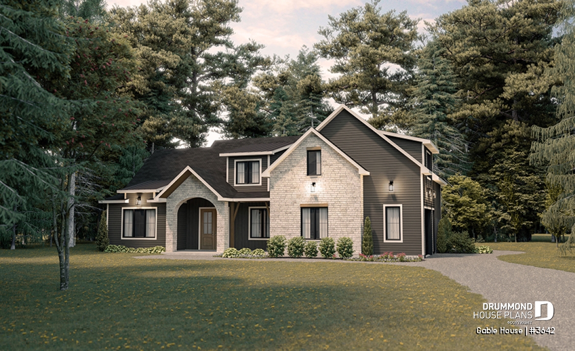 front - BASE MODEL - Gable House