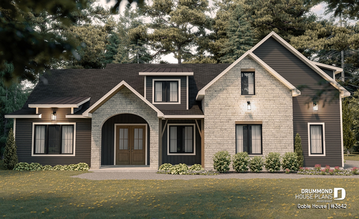 front - BASE MODEL - Gable House