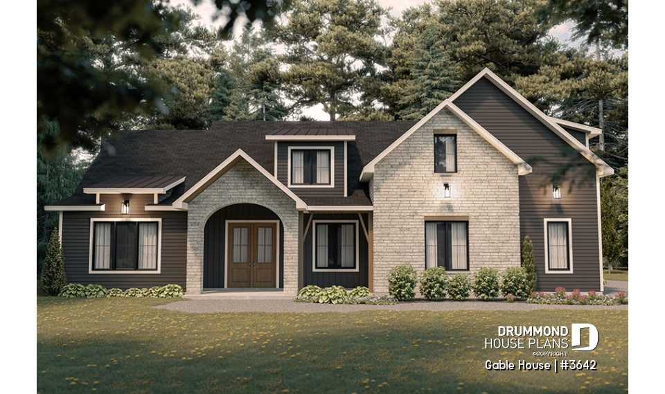 front - BASE MODEL - Gable House