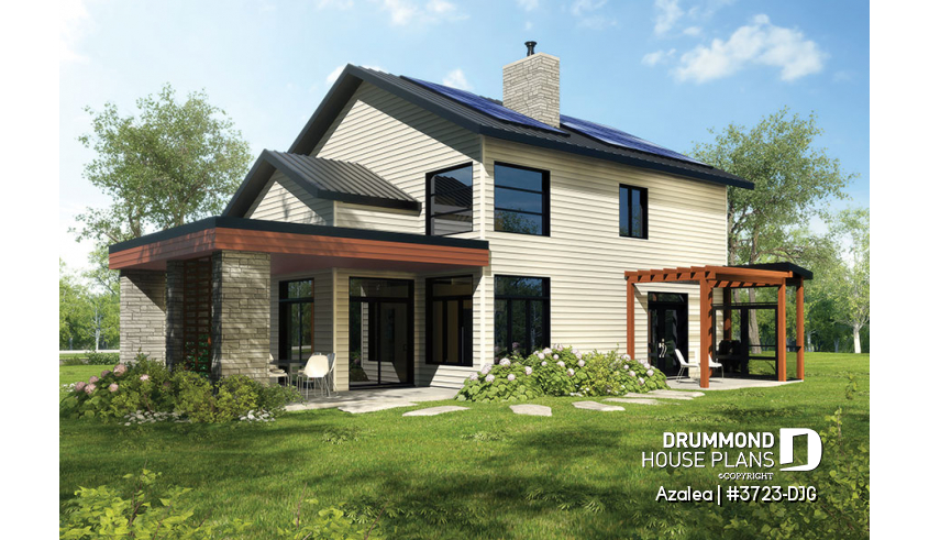 Rear view - BASE MODEL - Azalea