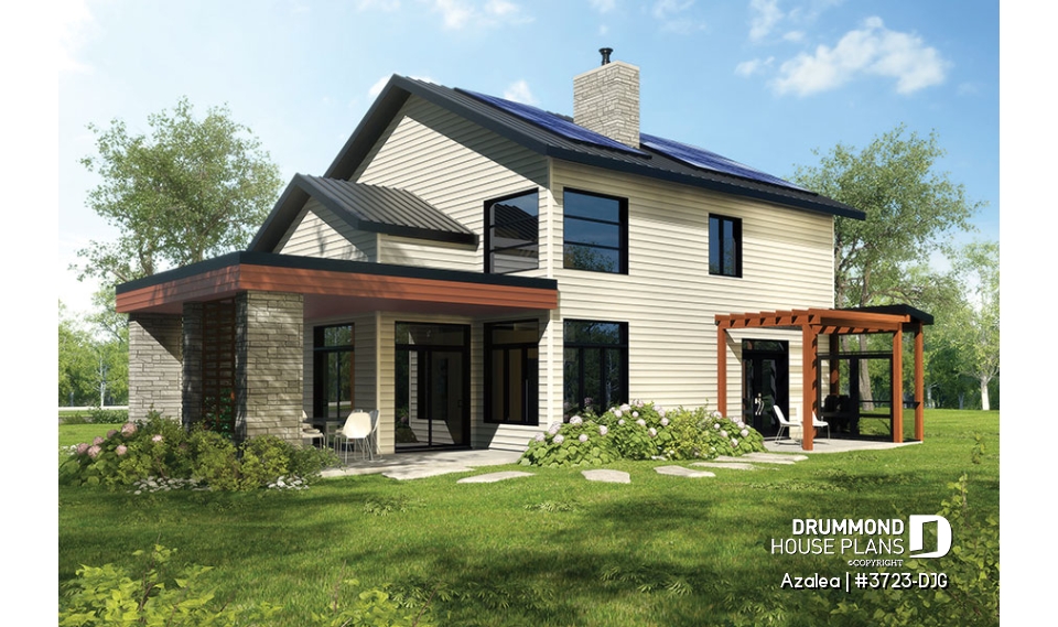 Rear view - BASE MODEL - Azalea