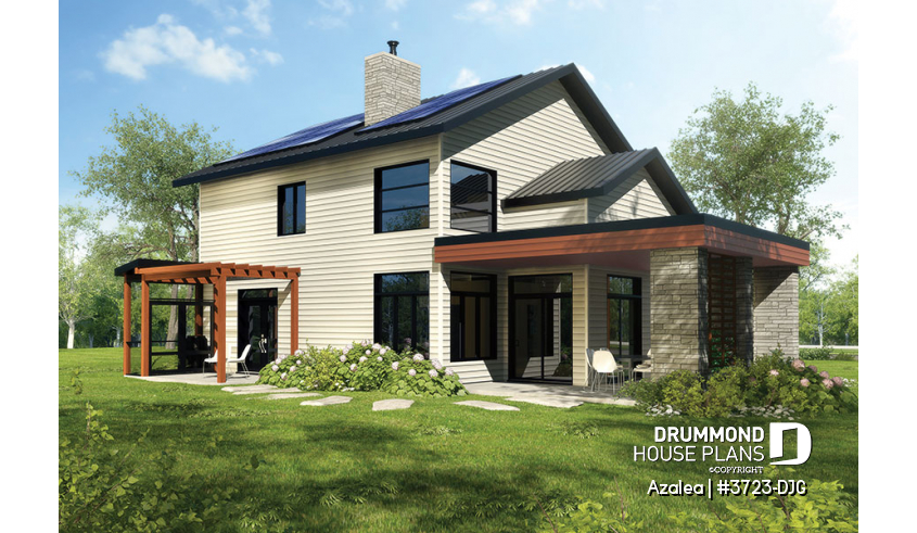 Rear view - BASE MODEL - Azalea