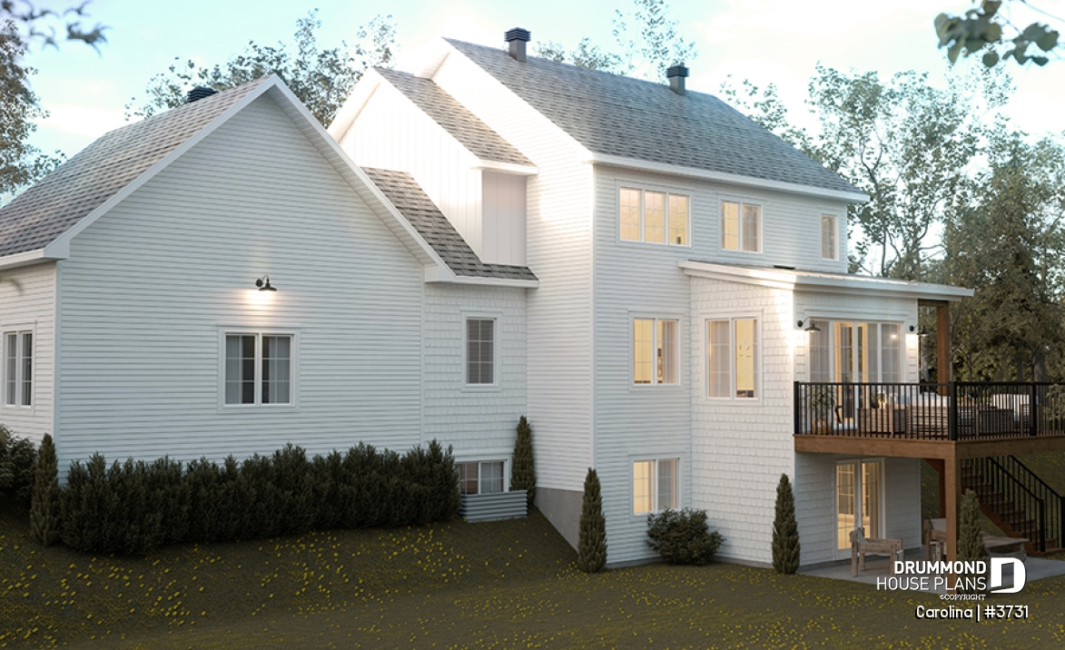 Rear view - BASE MODEL - Carolina