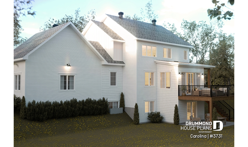 Rear view - BASE MODEL - Carolina