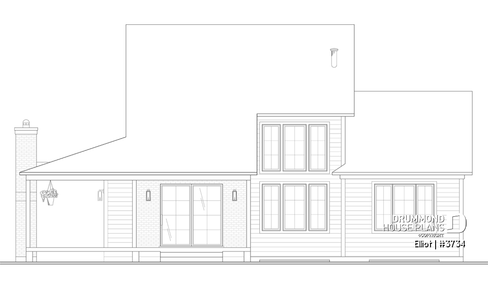 rear elevation - Elliot