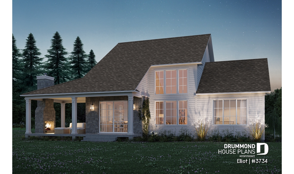 Rear view - BASE MODEL - Elliot