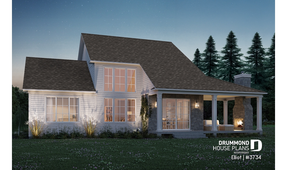 Rear view - BASE MODEL - Elliot