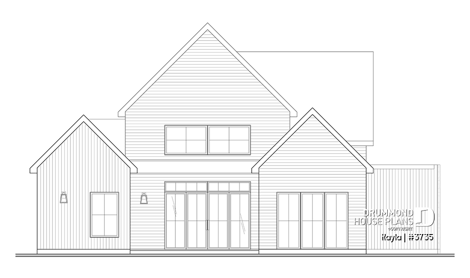 Rear view - BASE MODEL - Kayla