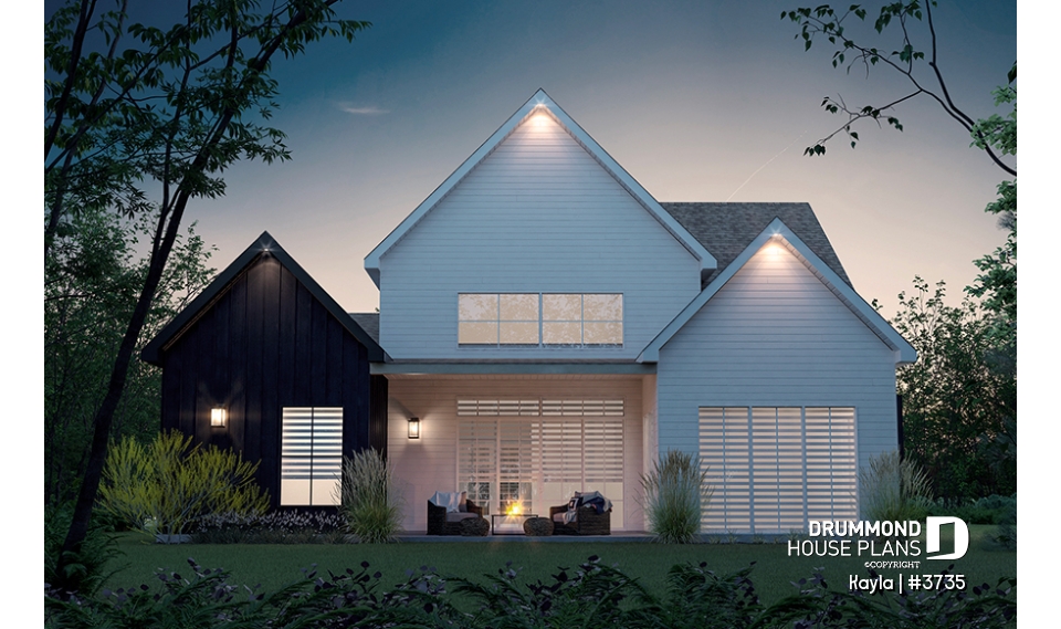 Rear view - BASE MODEL - Kayla