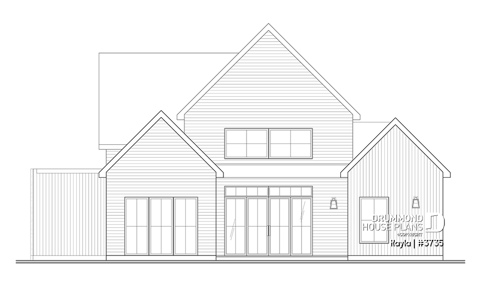 Rear view - BASE MODEL - Kayla