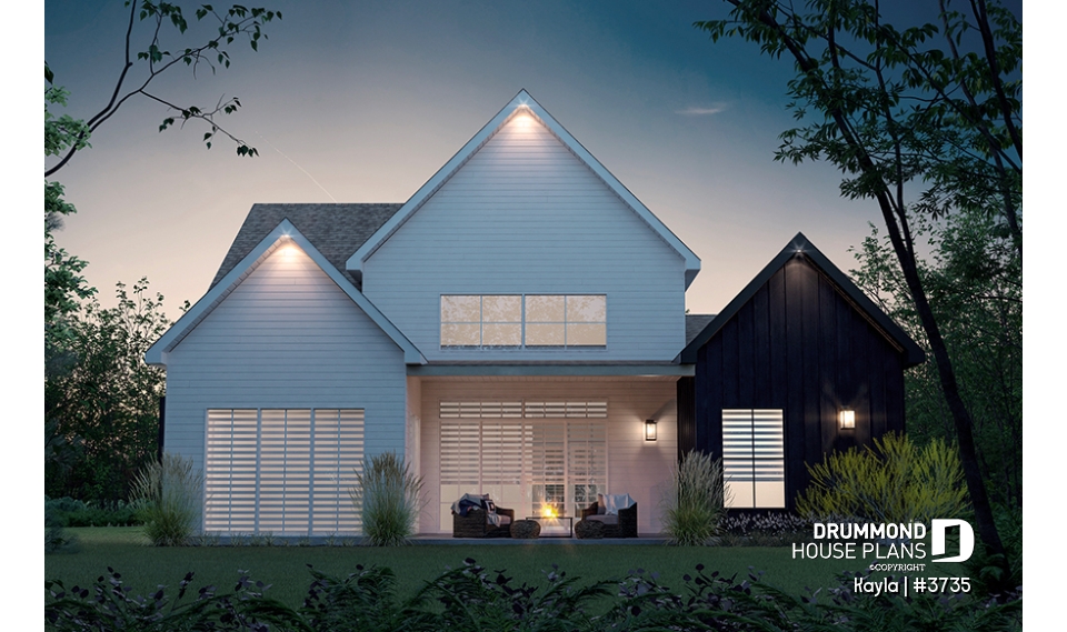 Rear view - BASE MODEL - Kayla