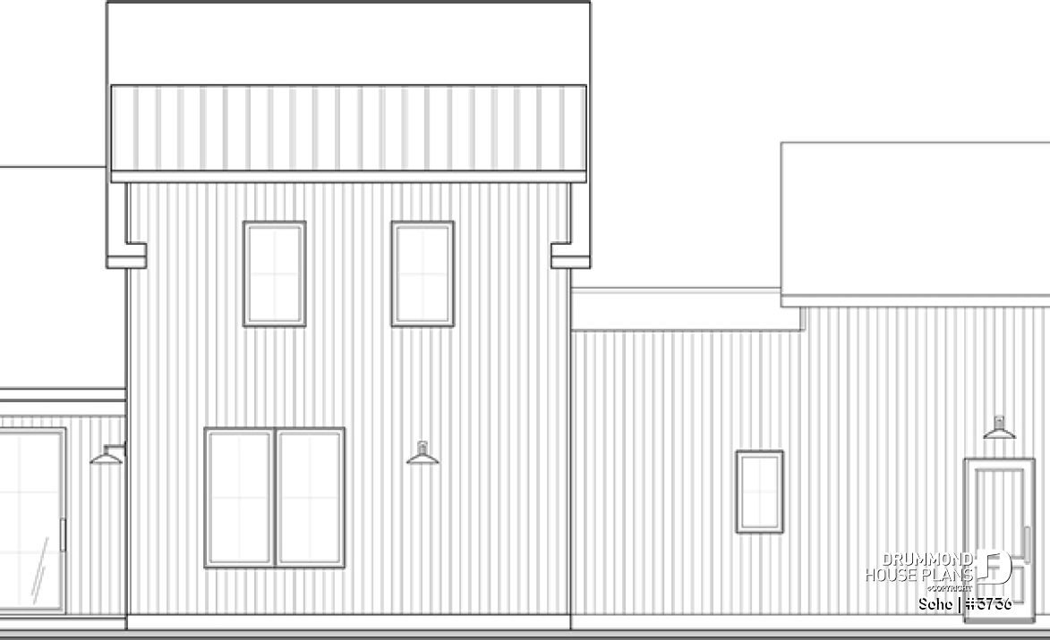 rear elevation - Soho