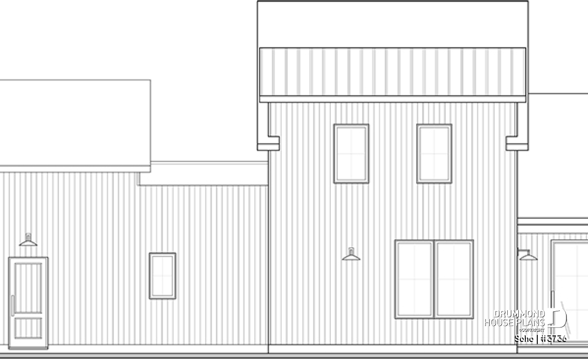 rear elevation - Soho
