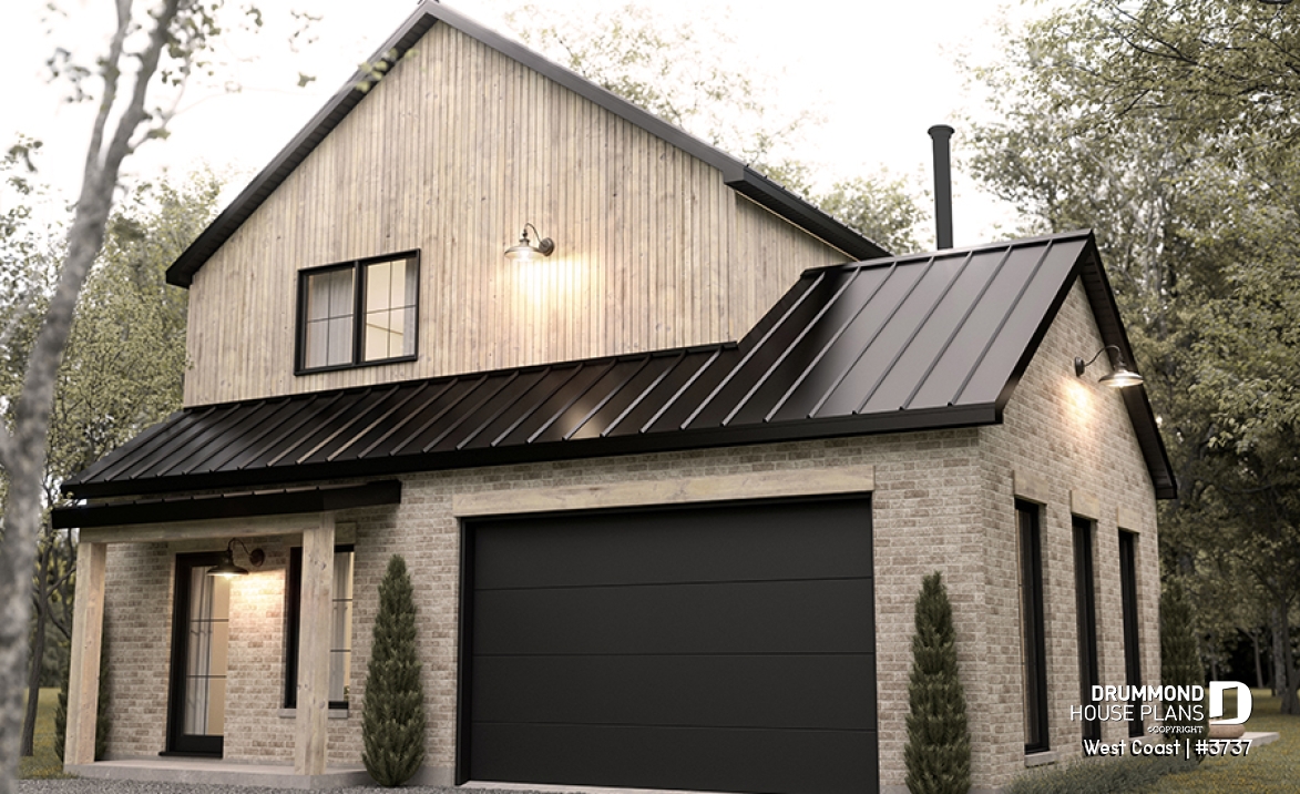 front - BASE MODEL - Perfect home for view land offering 3 bedrooms, open floor plan and garage! - West Coast