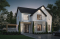 front - BASE MODEL - Two-story Classic style home, open area and games room on the ground floor, 3 bedrooms - Whitehill