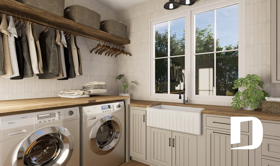 Photo Utility room/laundry room - Sunny Creek