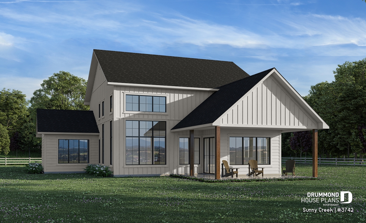Rear view - BASE MODEL - Sunny Creek