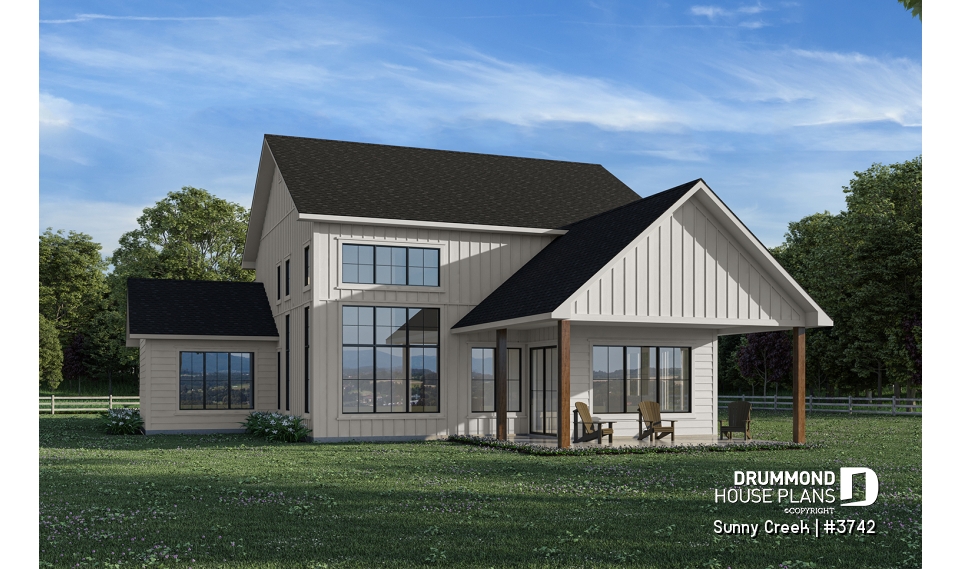 Rear view - BASE MODEL - Sunny Creek