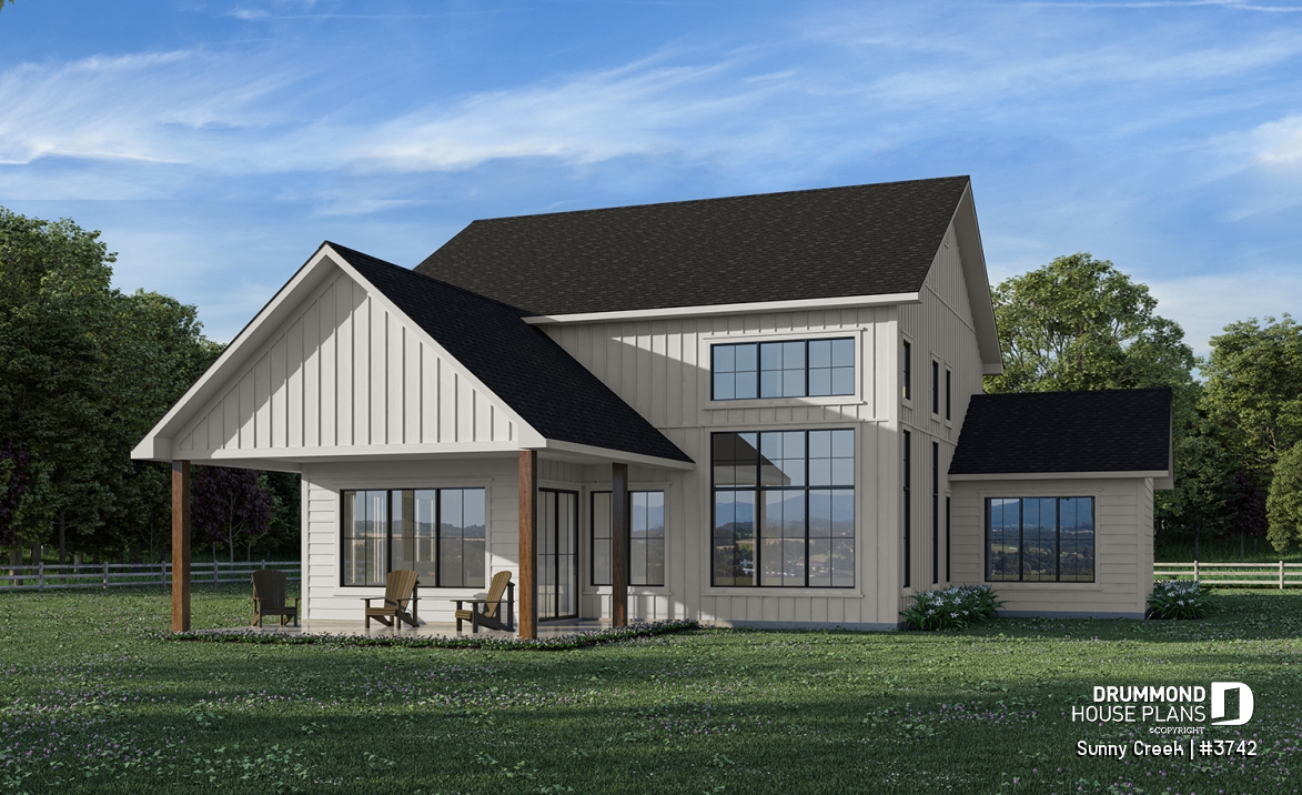 Rear view - BASE MODEL - Sunny Creek
