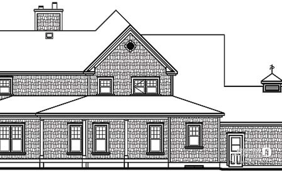rear elevation - The Heritage 4