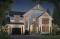 front - BASE MODEL - Farmhouse home plan with a versatile layout offering 3 to 6 bedrooms, optional finished basement and a covered - Strom 2