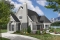 Color version 1 - Front - 4-season cottage style houseplan, 3 bedrooms, 2 bathrooms, fireplace - Cape Pelican 1