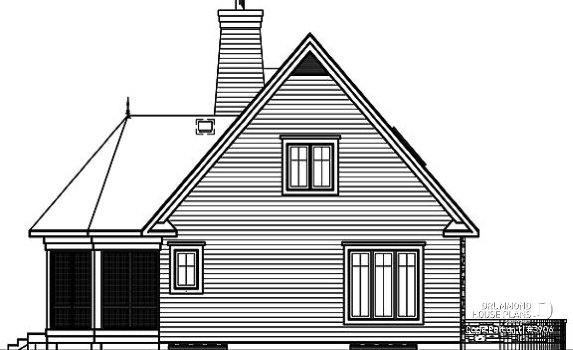 rear elevation - Cape Pelican 1
