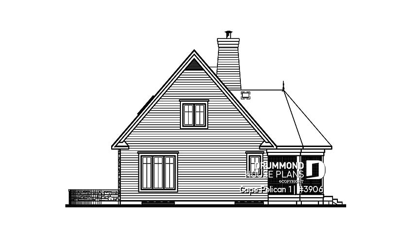 rear elevation - Cape Pelican 1