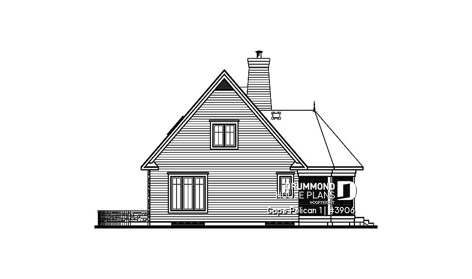 rear elevation - Cape Pelican 1