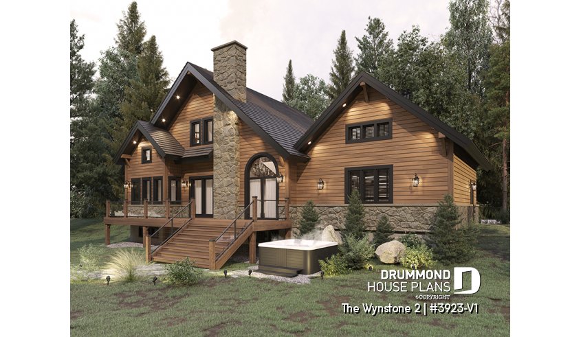 Rear view - BASE MODEL - The Wynstone 2