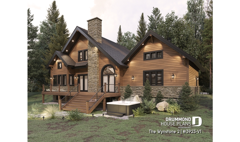 Rear view - BASE MODEL - The Wynstone 2