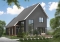 front - BASE MODEL - Modern Scandinavian Cottage Home Plan, 3 Beds, Master Suite on Main Floor, Lots of Natural Light, Mezzanine - Willowgate 2