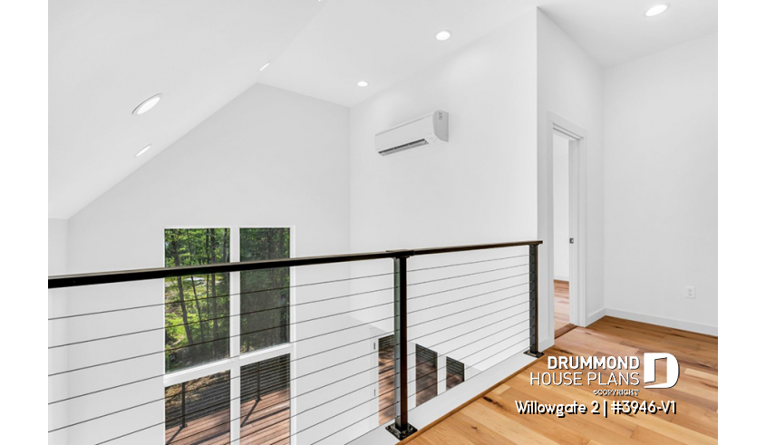 Photo Mezzanine of house plan 3946-V1 Photo Mezzanine - Willowgate 2