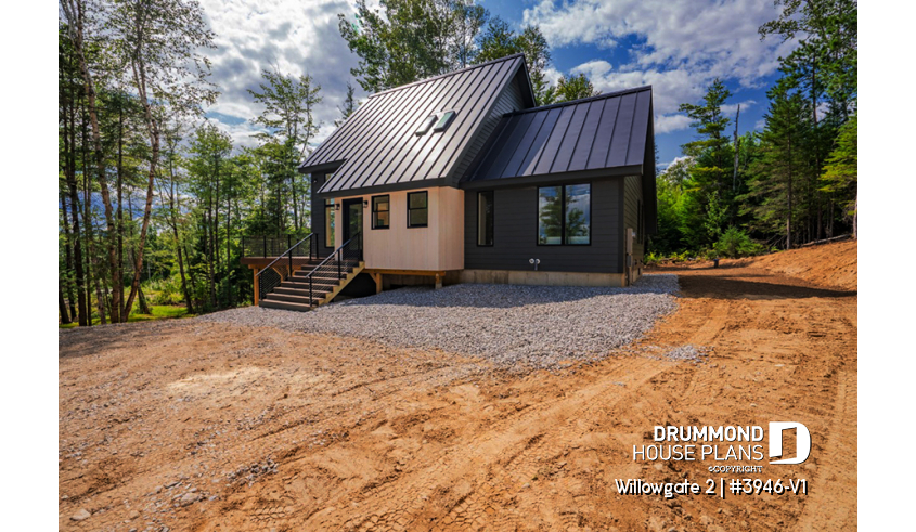 Photo Right reading reverse of house plan 3946-V1 Photo Right reading reverse - Willowgate 2