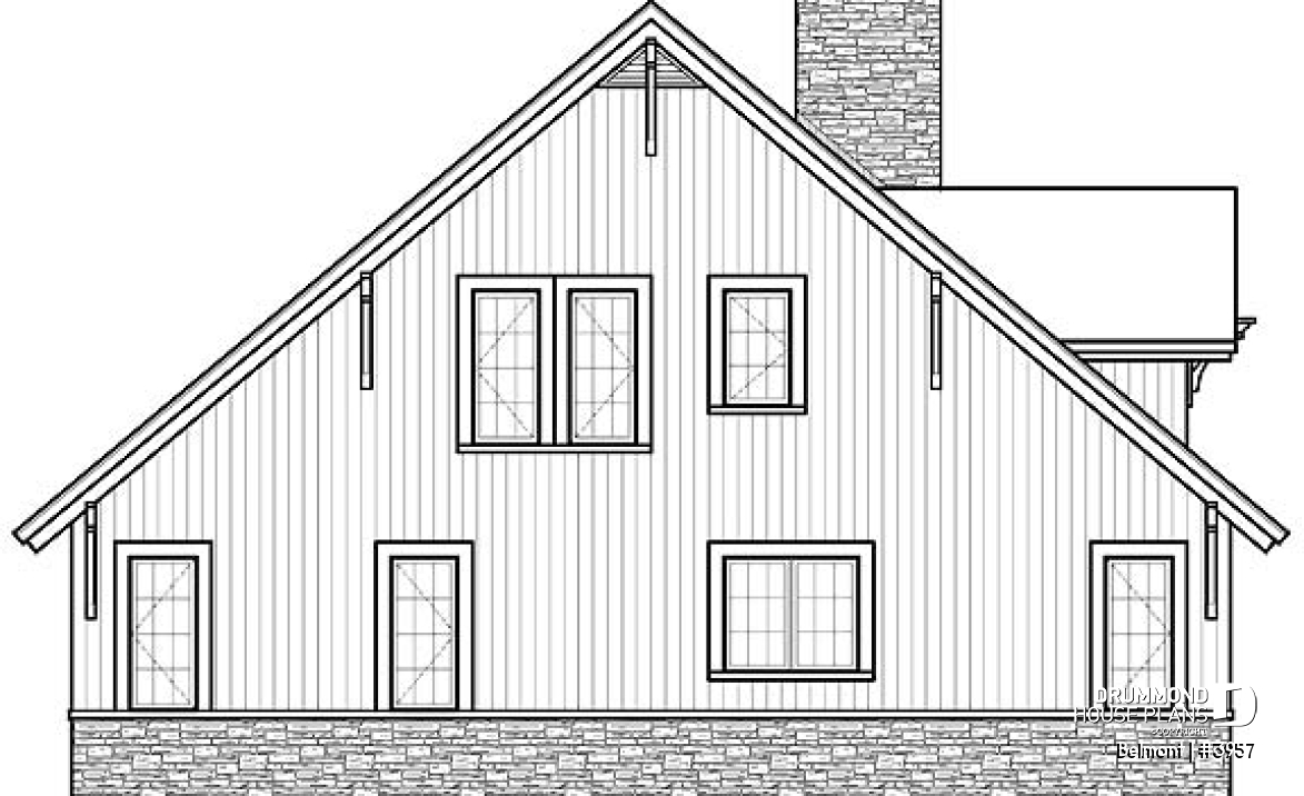 front elevation - Belmont