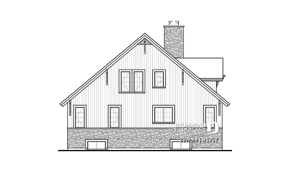 front elevation - Belmont