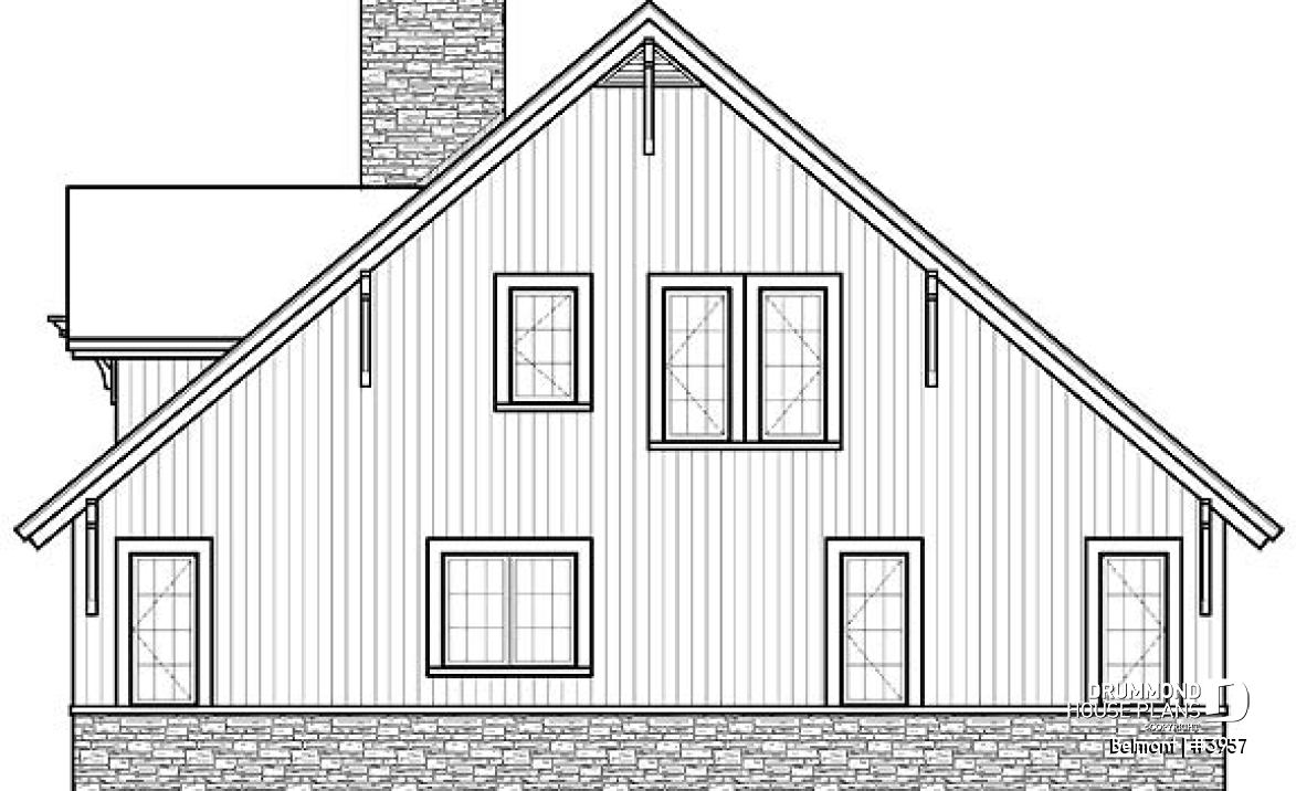 front elevation - Belmont