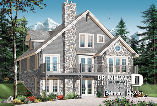 Rear view - BASE MODEL -  - Belmont