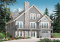 Rear view - BASE MODEL - Home Design Featuring an Elevator and Walkout Basement, Panoramic Views, a Double Garage, 3 to 4 Bedrooms. - Belmont