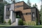 front - BASE MODEL - Mid-century 4 bedroom house plan with master suite, open floor plan, 9' ceiling on main floor - Magnolia 3