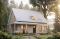 front - BASE MODEL - Country cottage, 3 bedrooms, large kitchen  island, planning desk, pantry, outdoor kitchen, large covered deck - Beausejour 3