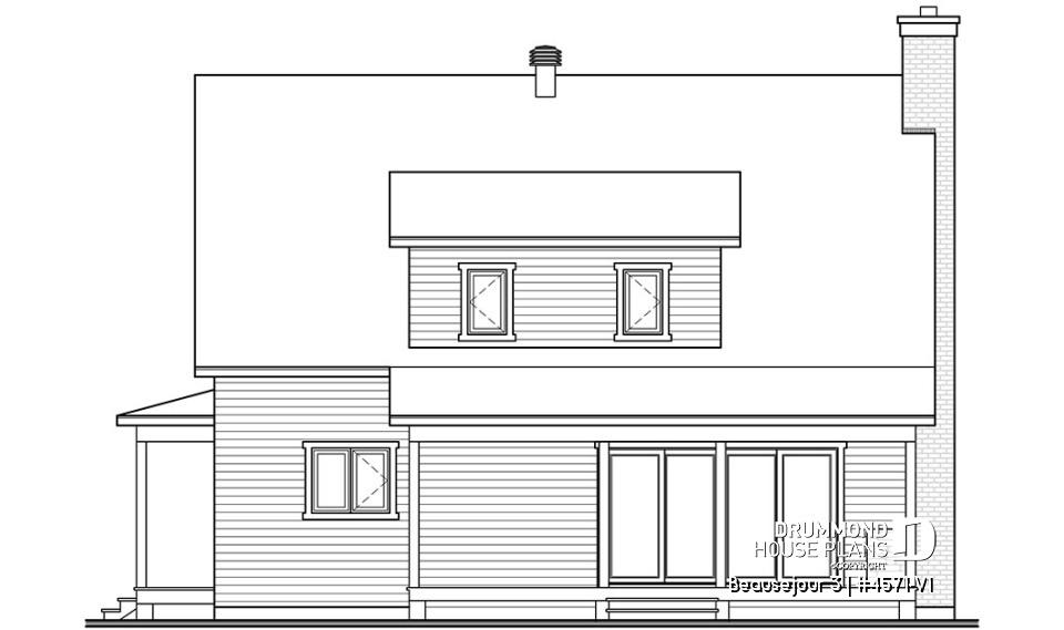 rear elevation - Beausejour 3