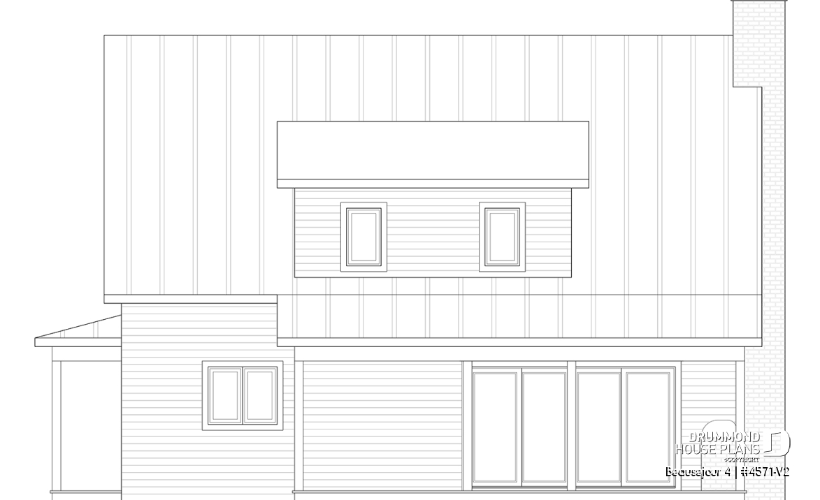 rear elevation - Beausejour 4