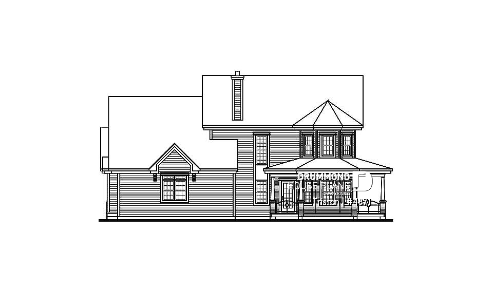 rear elevation - Tristan