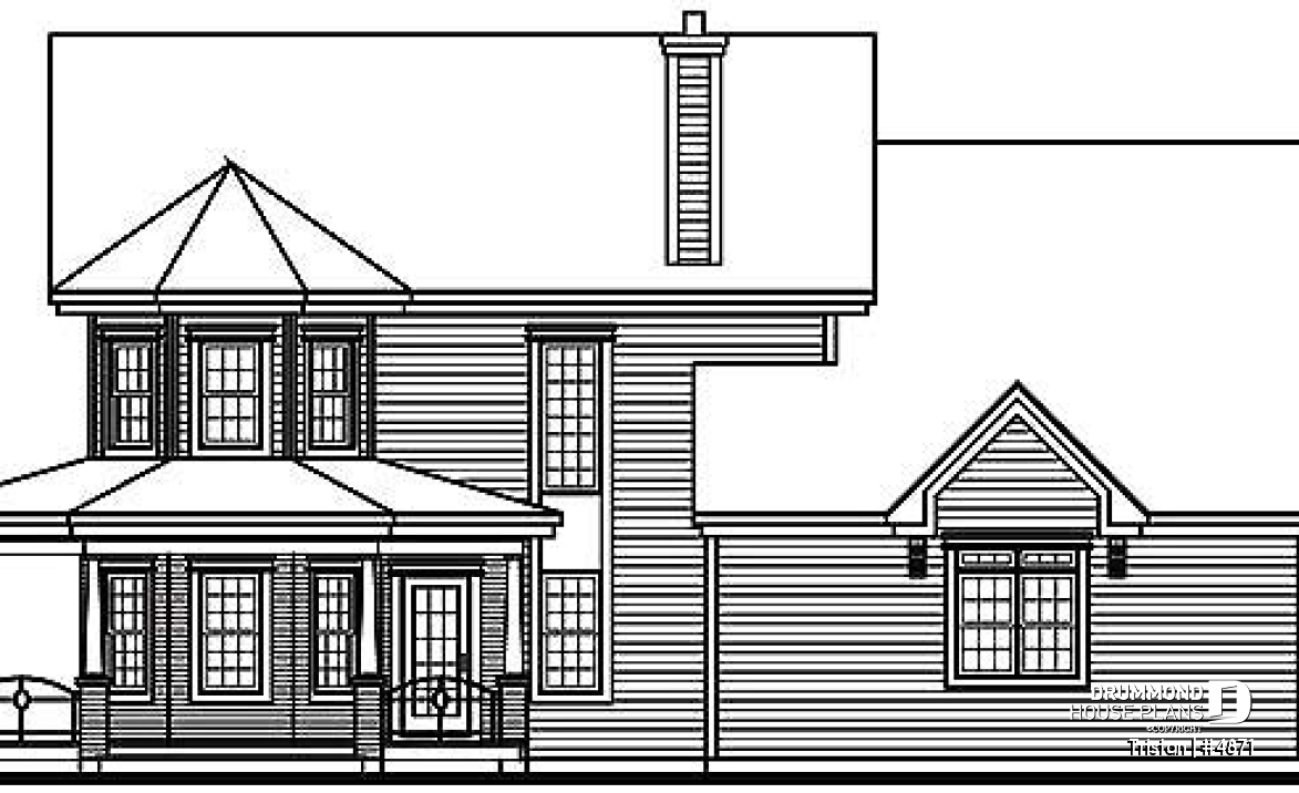 rear elevation - Tristan
