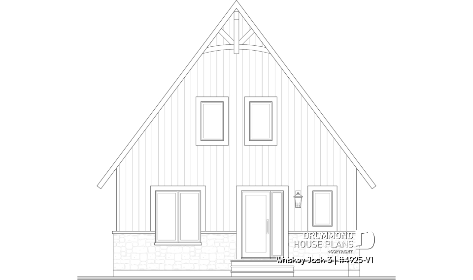 front elevation - Whiskey Jack 3